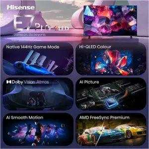 Телевізор Hisense 43E7S PRO UA