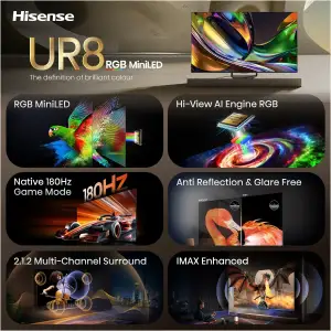 Телевизор Hisense 55UR8S UA