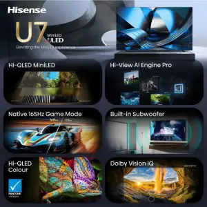 Телевизор Hisense 100U7SE UA