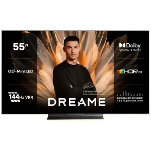 Телевізор Dreame Aura Mini LED 4K TV 55S100 UA
