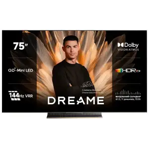 Телевизор Dreame Aura Mini LED 4K TV 75S100 UA