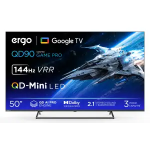 Телевизоры ERGO 50MQD90 Game PRO UA