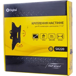 Крепеж X-DIGITAL STEEL SA220 Black UA