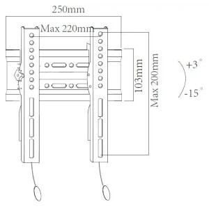 Крепёж настенный X-DIGITAL STEEL ST215 UA