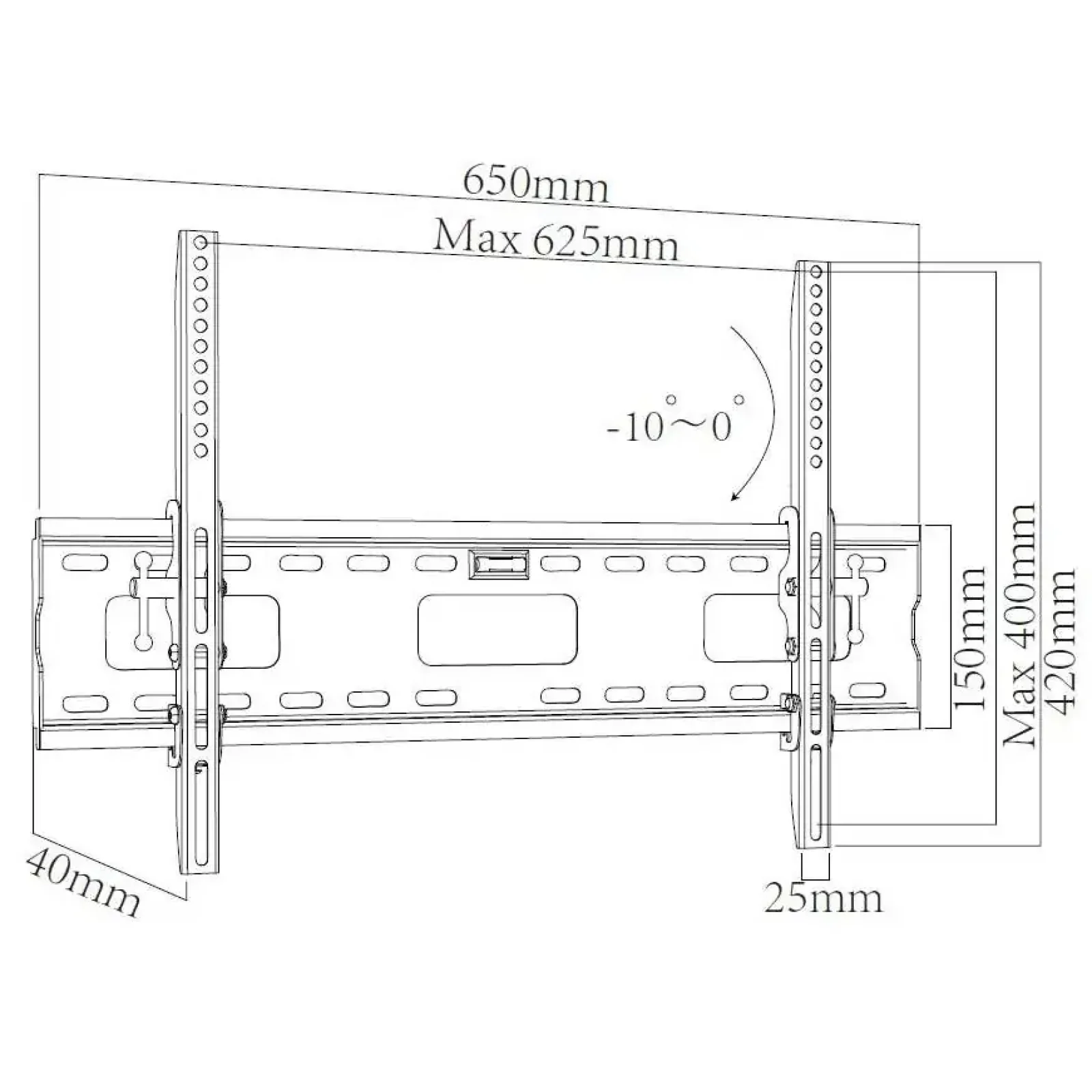 Кріплення настінне X-DIGITAL STEEL ST415 UA