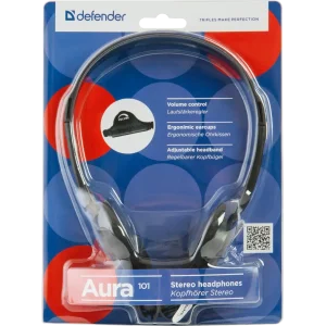 Навушники DEFENDER (63101) HN-101 Регулят. громк. 1.8м каб UA