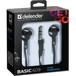 Навушники DEFENDER (63609) Basic-609 Black/white UA