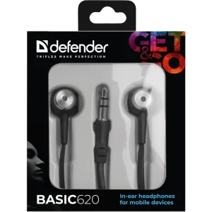 Навушники DEFENDER (63620) Basic-620 Black UA