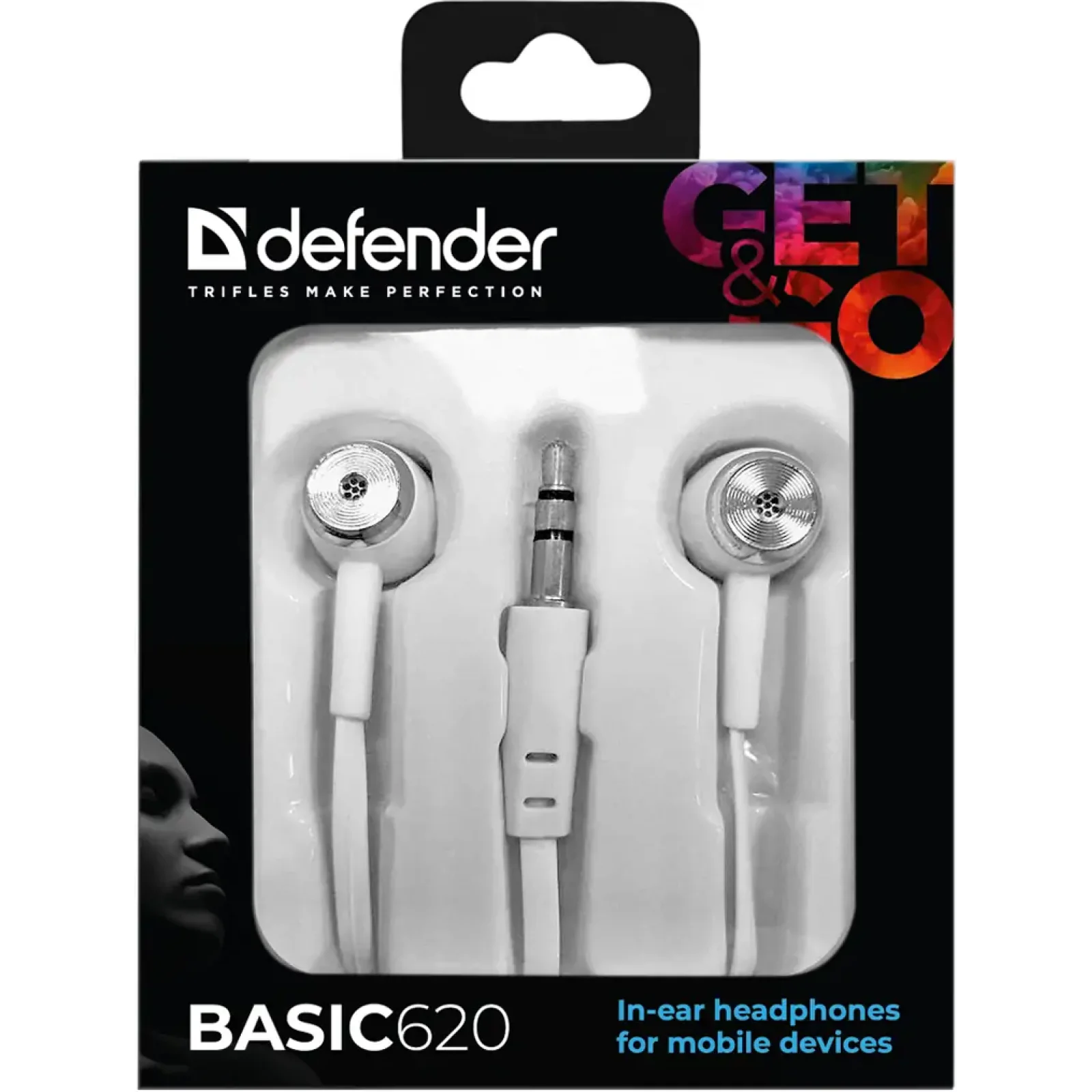 Навушники DEFENDER (63625) Basic-620 білий UA
