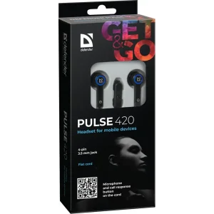 Навушники DEFENDER (63423) Pulse 420 Blue UA