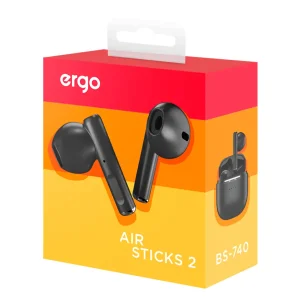 Навушники ERGO BS-740 Air Sticks 2 Чорний UA