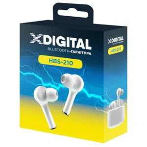 Гарнітура X-Digital HBS-210 White UA