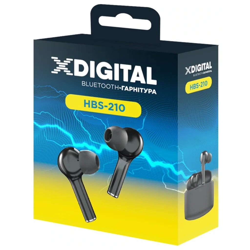 Гарнитура X-Digital HBS-210 Black UA
