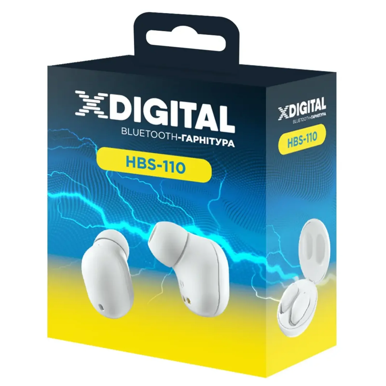 Гарнітура X-Digital HBS-110 White (HBS-110W) UA