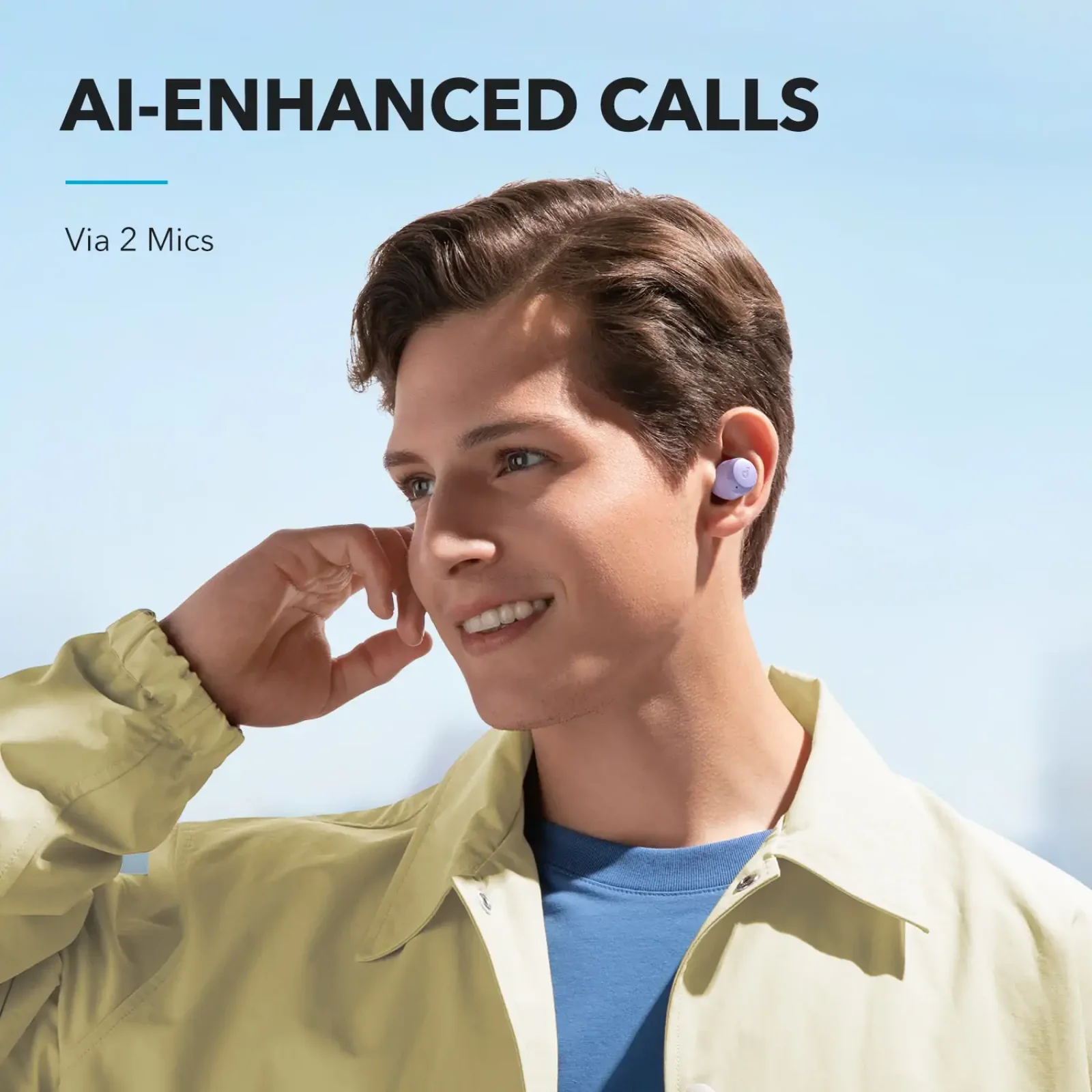Навушники ANKER SoundCore A25i Purple UA