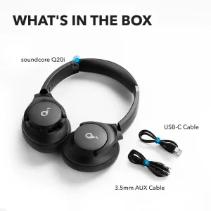 Навушники ANKER SoundCore Q20i Black (A3004G11) UA