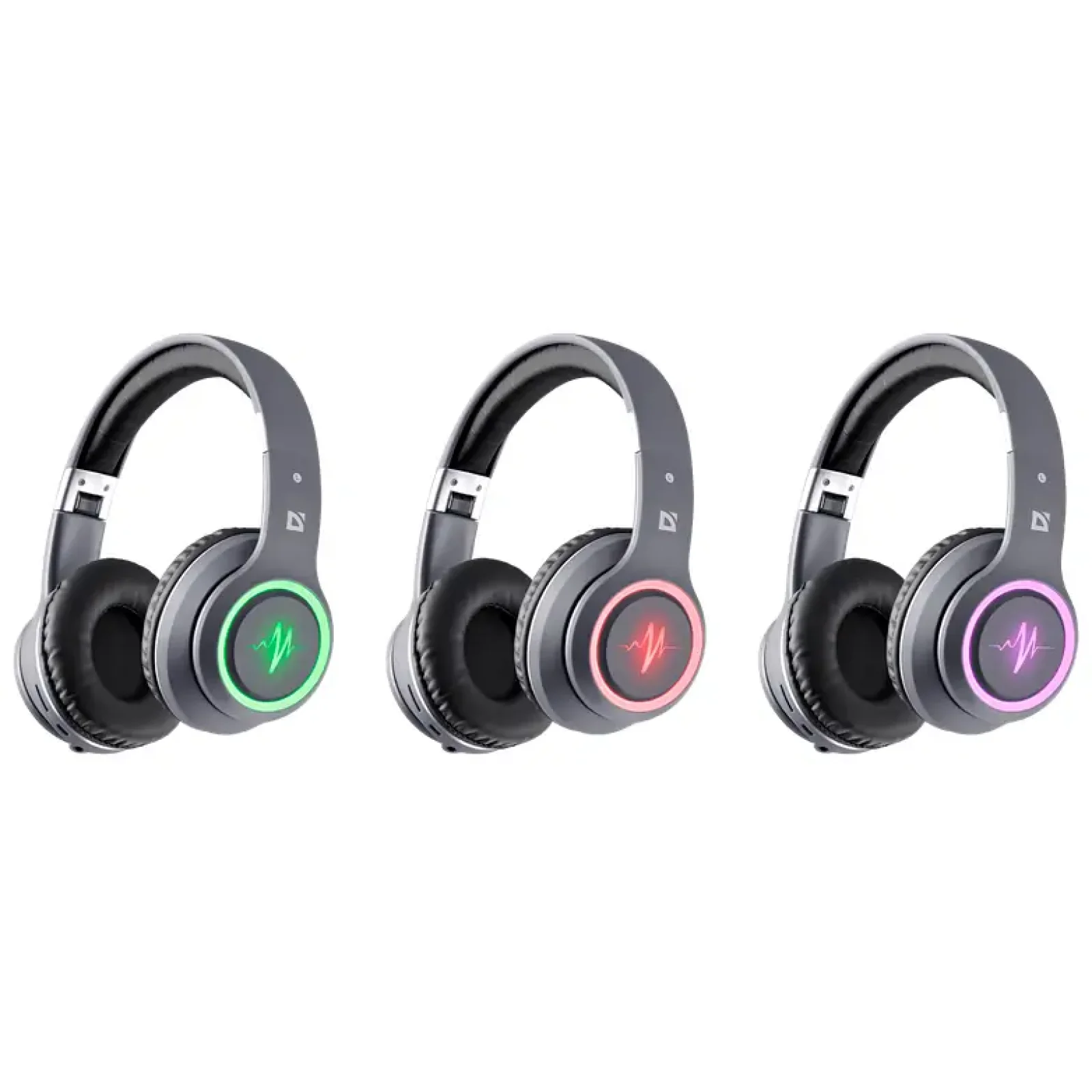 Навушники DEFENDER (63571)FreeMotion B571 Bluetooth LED, сірий UA