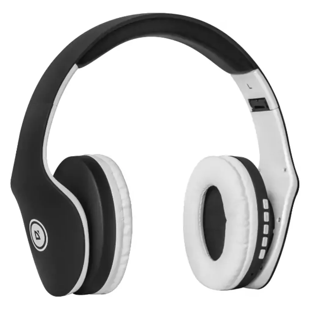 Навушники DEFENDER (63525) FreeMotion B525 чорний + білий UA