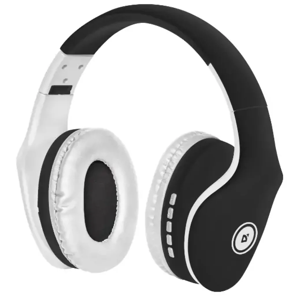Навушники DEFENDER (63525) FreeMotion B525 чорний + білий UA