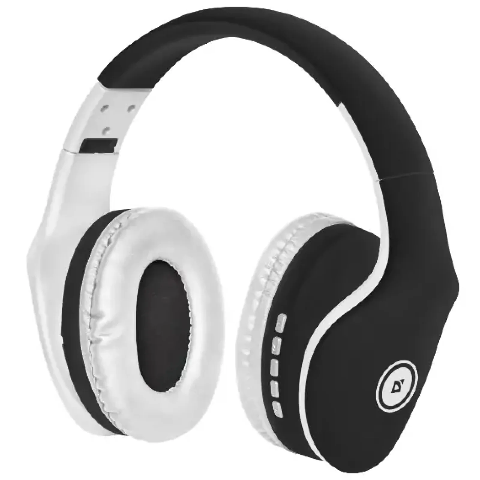 Наушники DEFENDER (63525) FreeMotion B525 чёрный + белый, Bluetooth UA