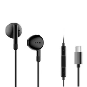 Навушники ERGO VM-730 Type-C Earphones Чорний UA