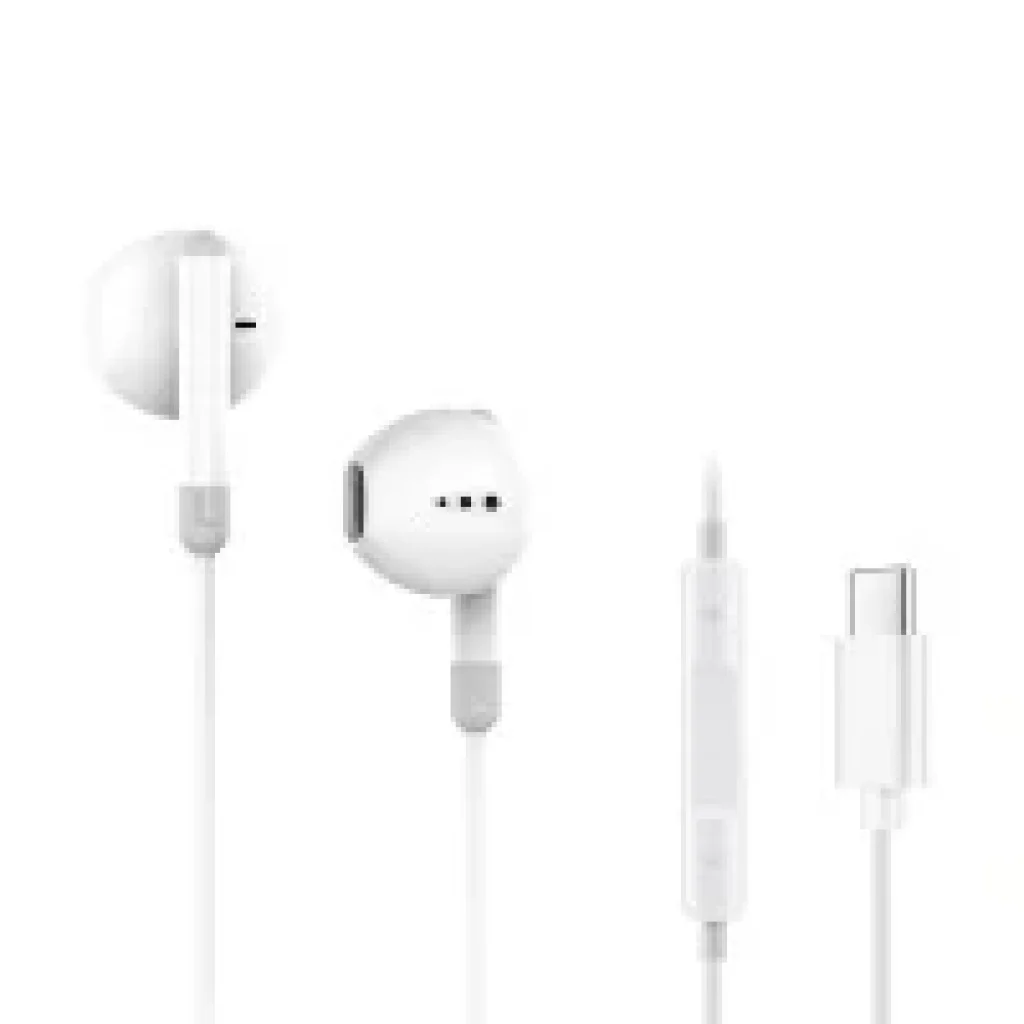 Навушники ERGO VM-730 Type-C Earphones Білий UA