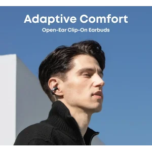 Навушники ANKER SoundCore AeroClip Black UA