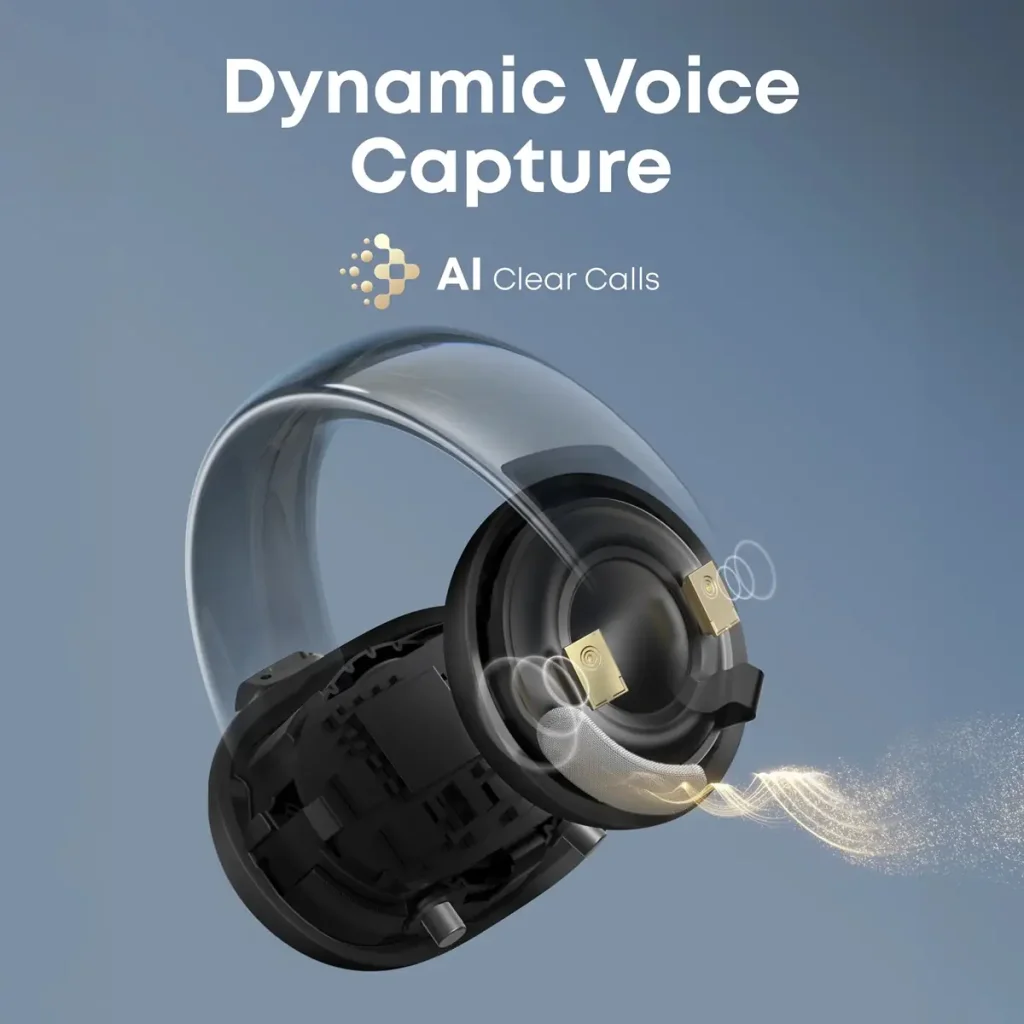 Навушники ANKER SoundCore AeroClip Black UA