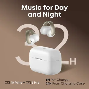 Гарнітура Anker SoundCore AeroClip White (A3388G21) UA