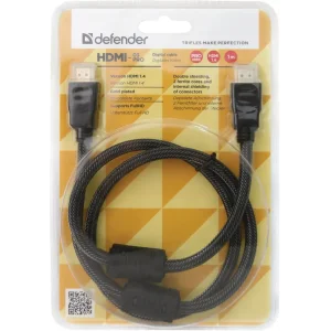 Кабель DEFENDER (87340)HDMI-03PRO HDMI M-M, ver 1.4, 1м, blister
