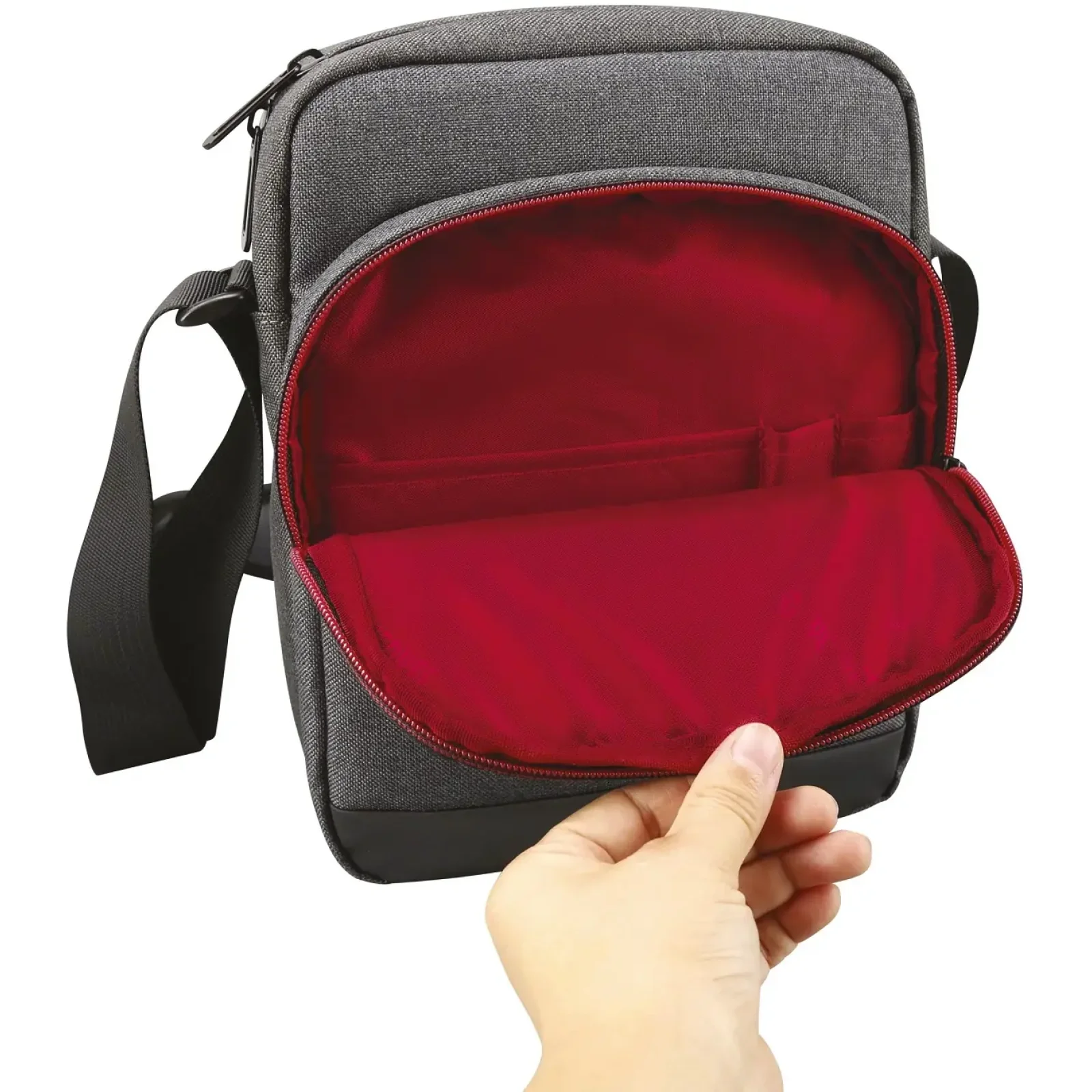 Сумки Yenkee Portable TARMAC Messenger Bag YBT 1070GY Grey UA
