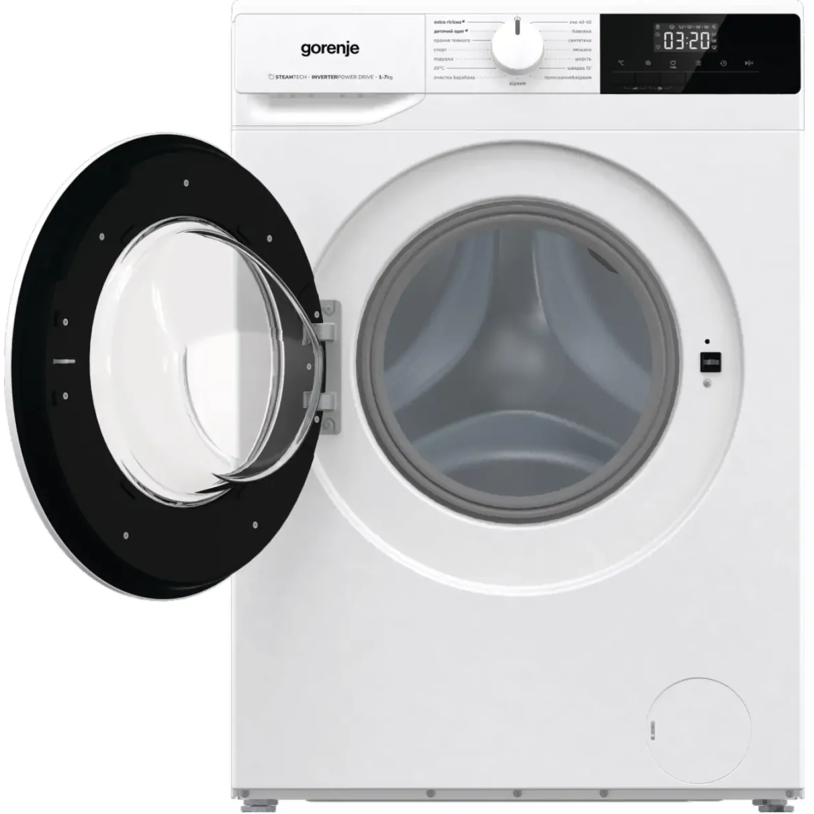 Пральна машина GORENJE WNHPI 72 SCSIRV/UA (WFLP7012) UA