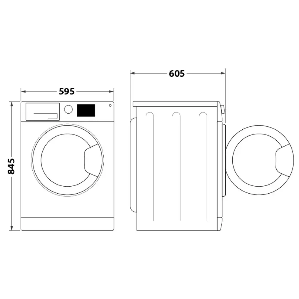 Пральна машина WHIRLPOOL FFB 10469 BV UA