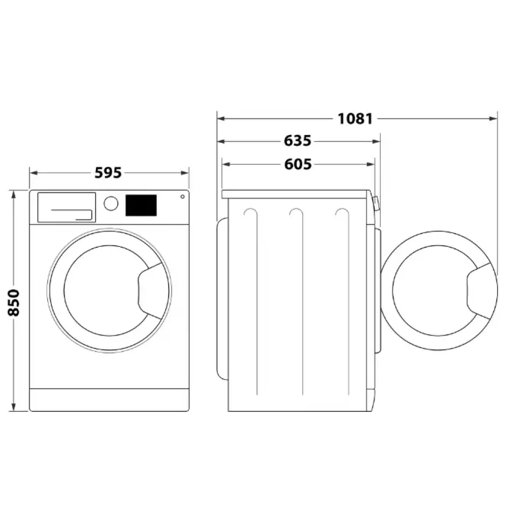 Пральна машина WHIRLPOOL FFB 11469 BCV UA