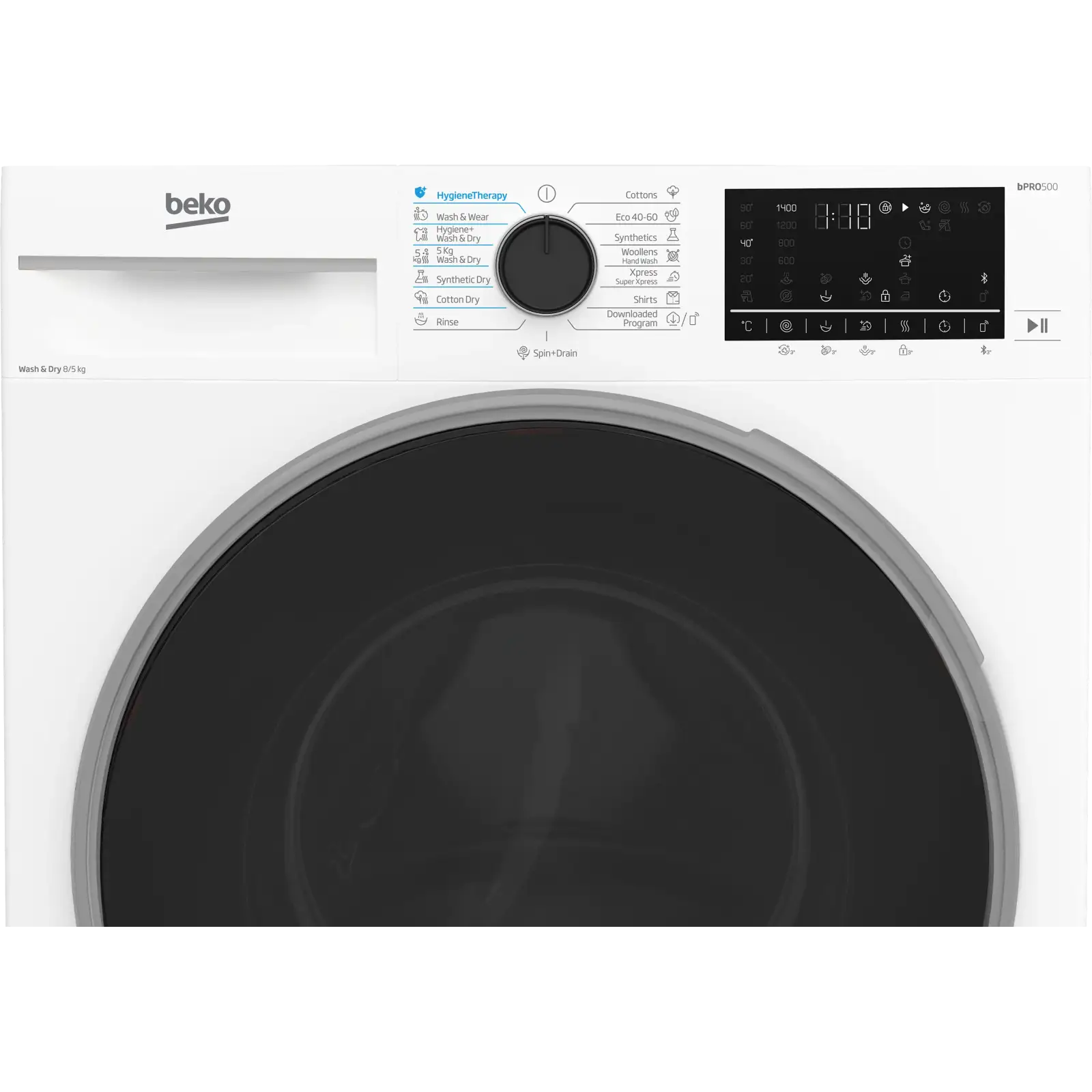 Прально-сушильна машина BEKO B5DFT58447W UA