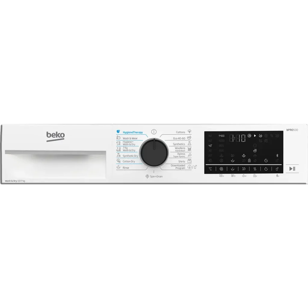 Стирально-сушильная машина BEKO B5DFT510457WPB UA
