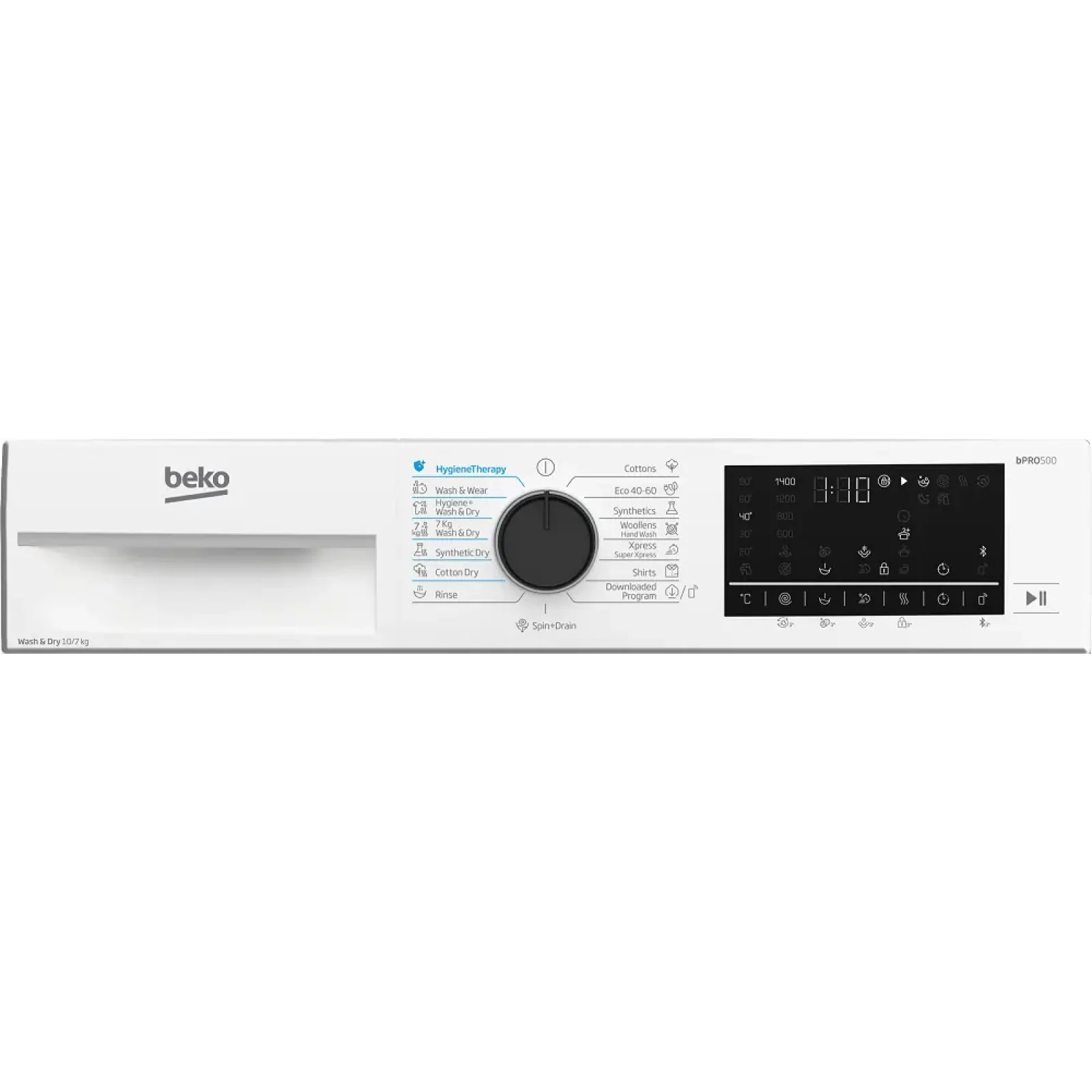 Стирально-сушильная машина BEKO B5DFT510457WPB UA