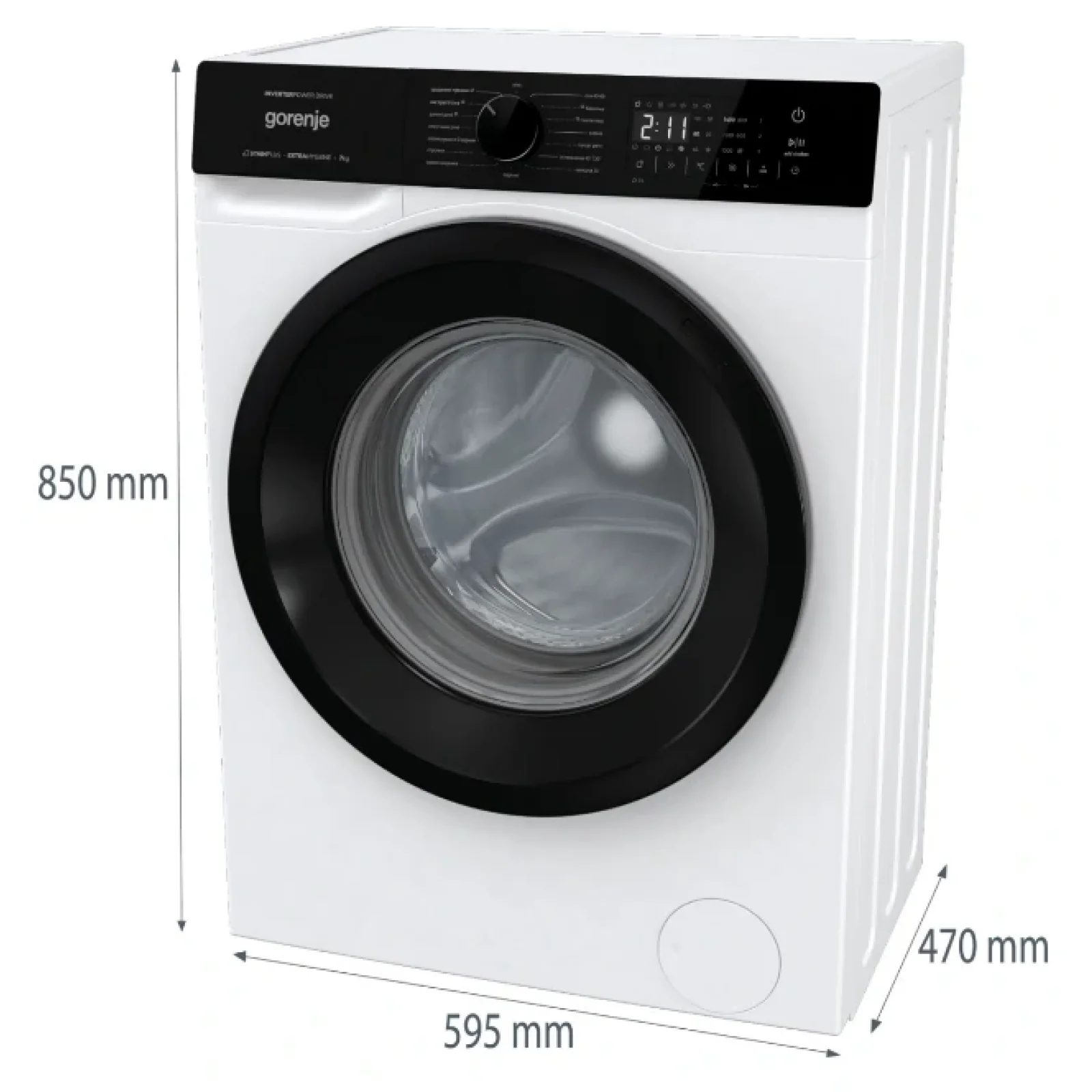 Стиральная машина автоматическая Gorenje WNHA74SAS UA