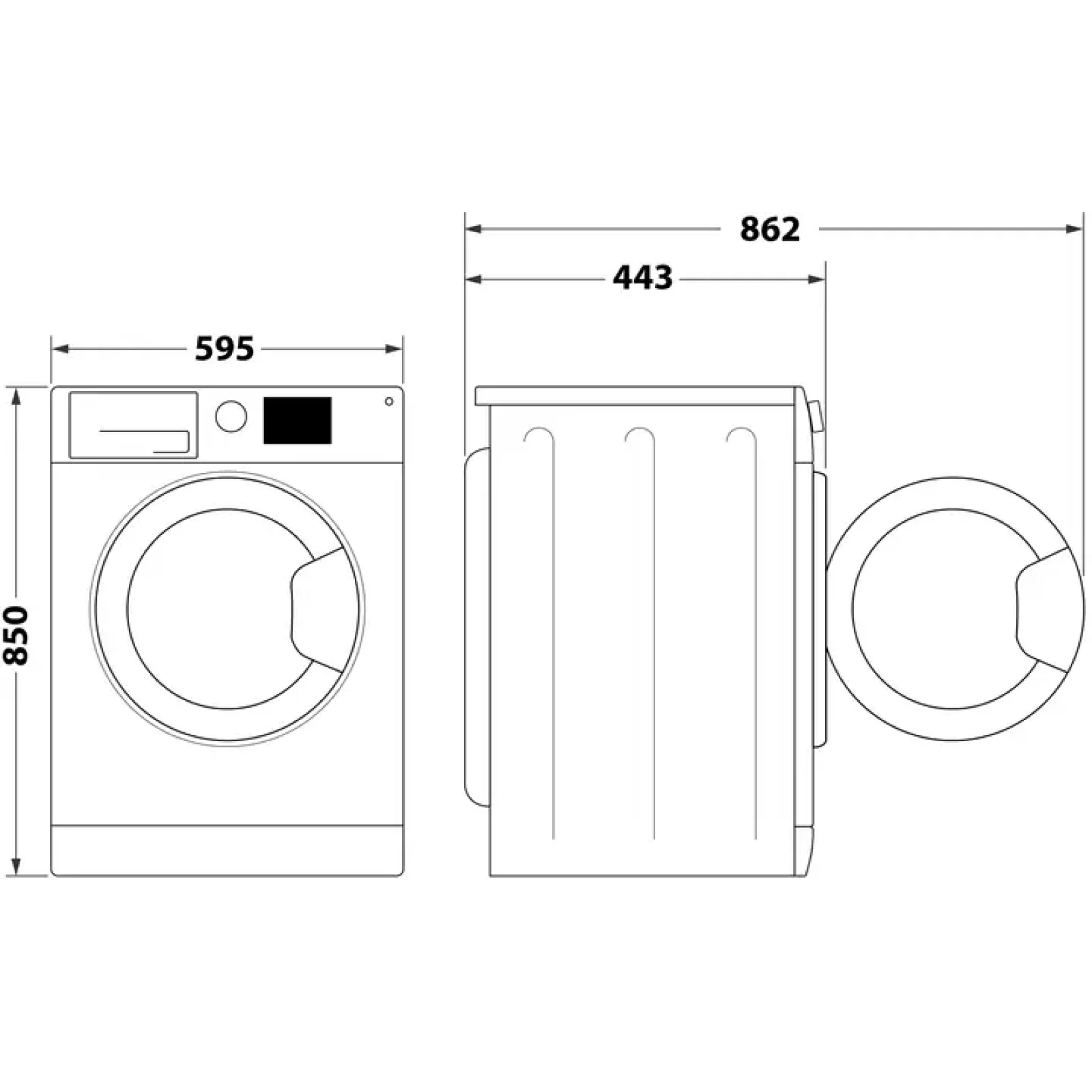 Стиральная машина INDESIT OMTWSE 61293 WK UA UA