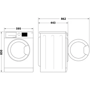 Стиральная машина INDESIT OMTWSE 61293 WK UA UA