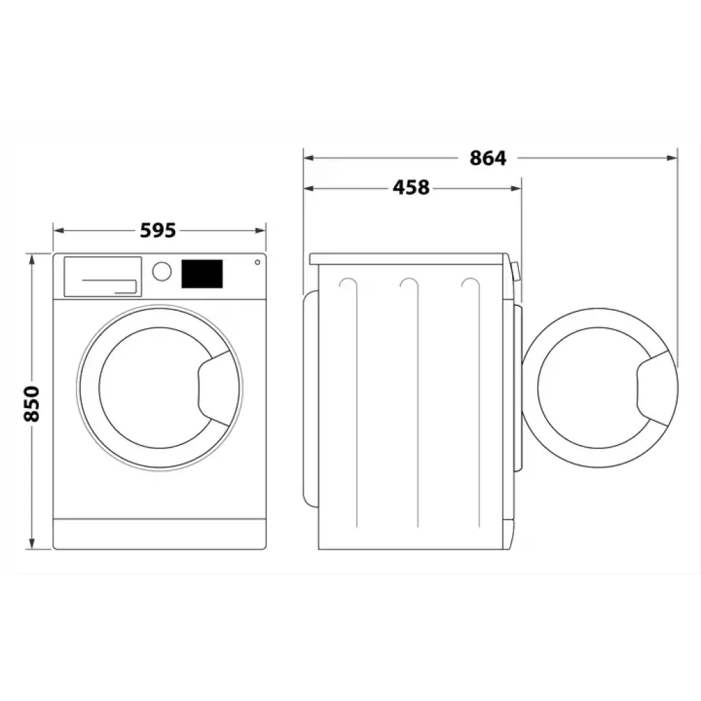 Пральна машина WHIRLPOOL WRBSS 6239 W UA