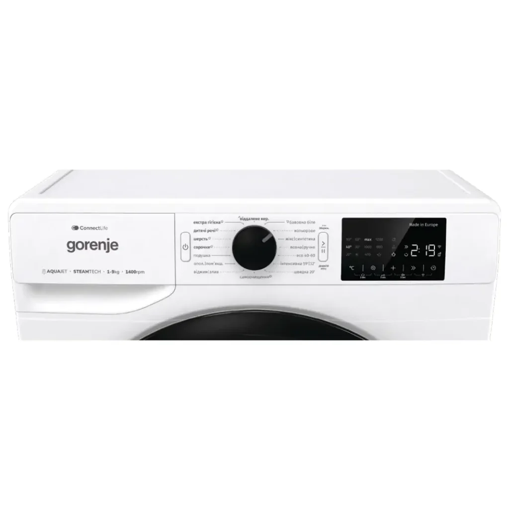 Стиральная машина GORENJE WPNEI94A1SWIFI/UA UA