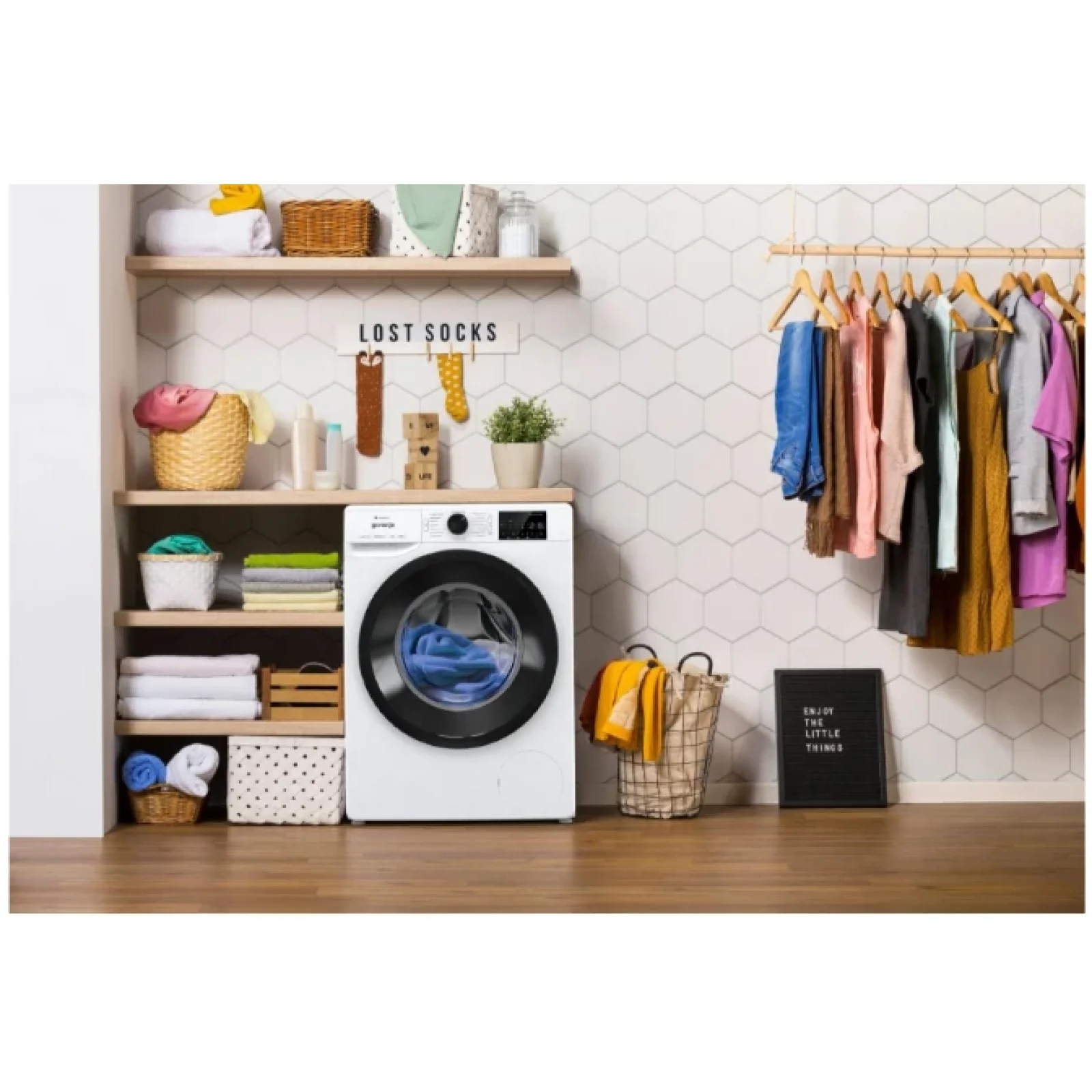 Стиральная машина автоматическая Gorenje WPNEI84A1SWIFI/UA UA