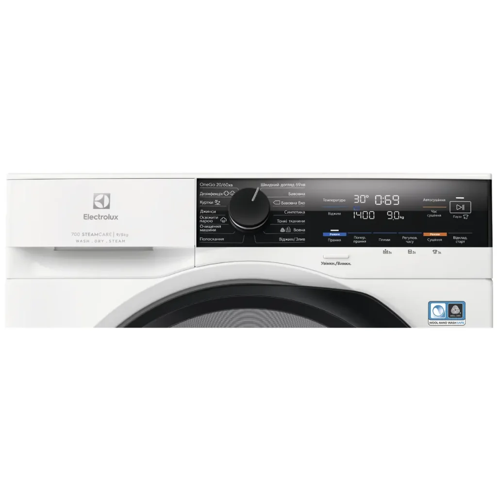 Прально-сушильна машина ELECTROLUX EW7W4492U UA