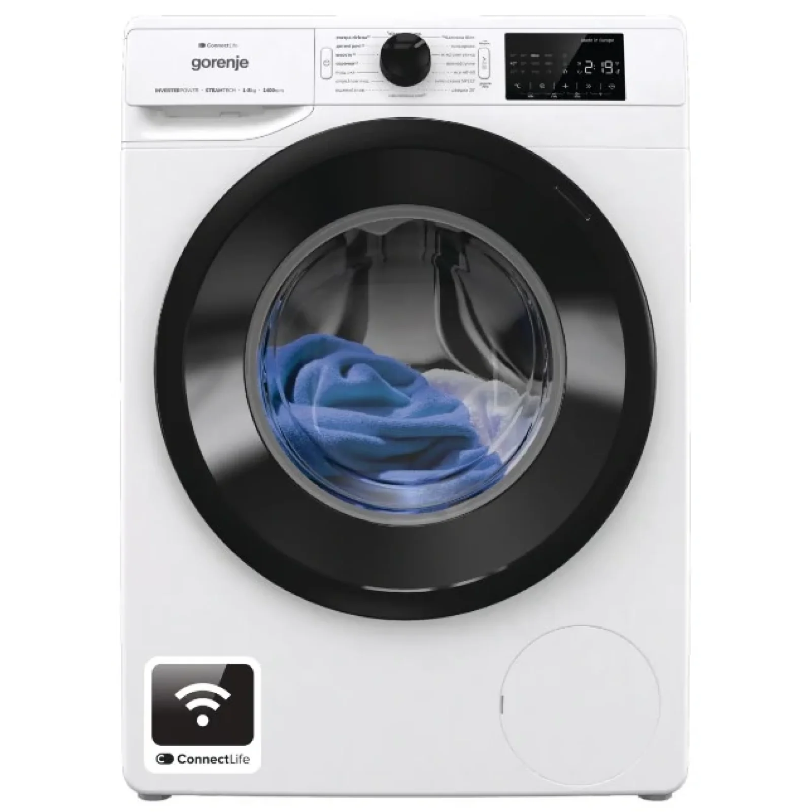 Пральна машина автоматична Gorenje WPNEI84SBSWIFI/UA UA