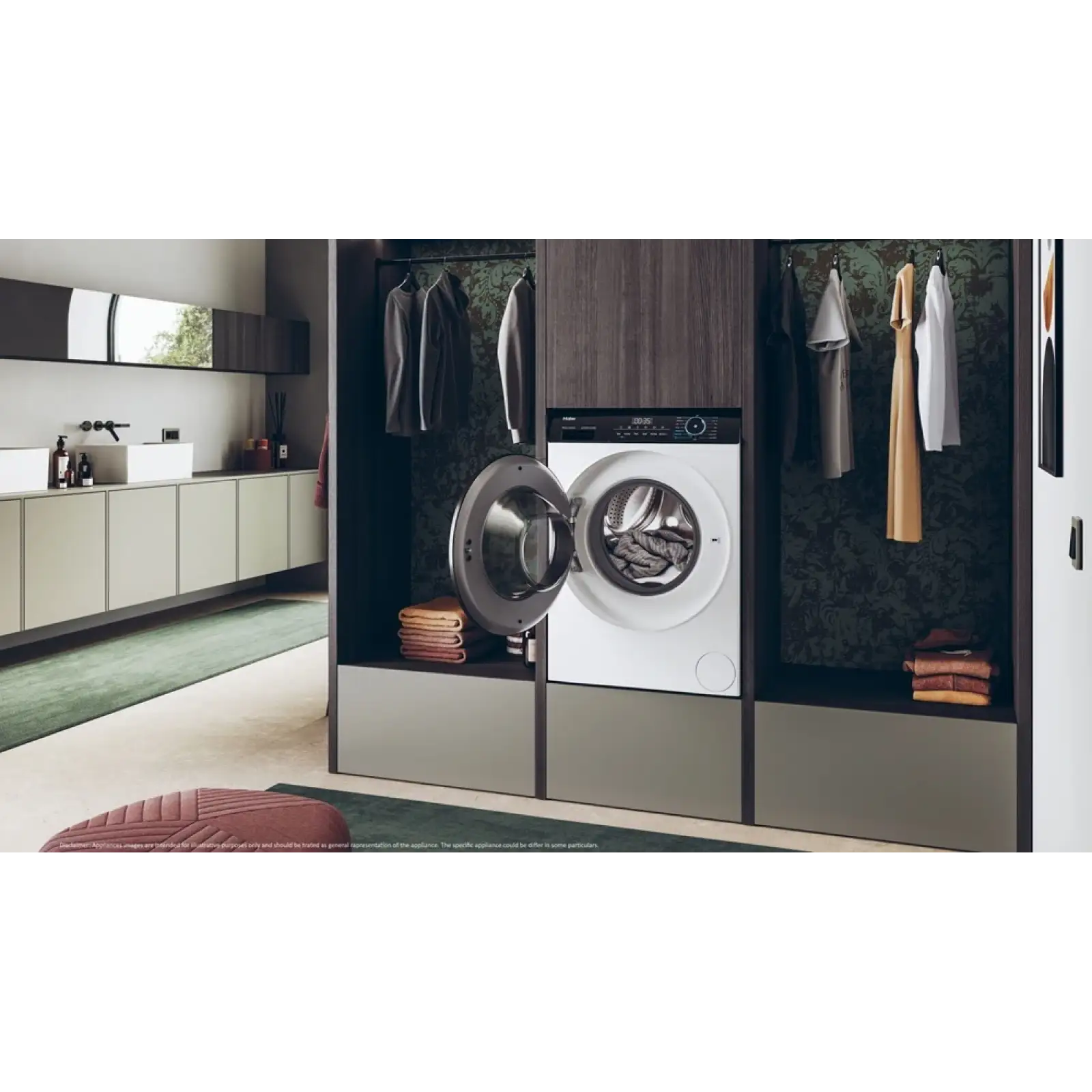 Стиральная машина автоматическая Haier HW80-B14939-S UA
