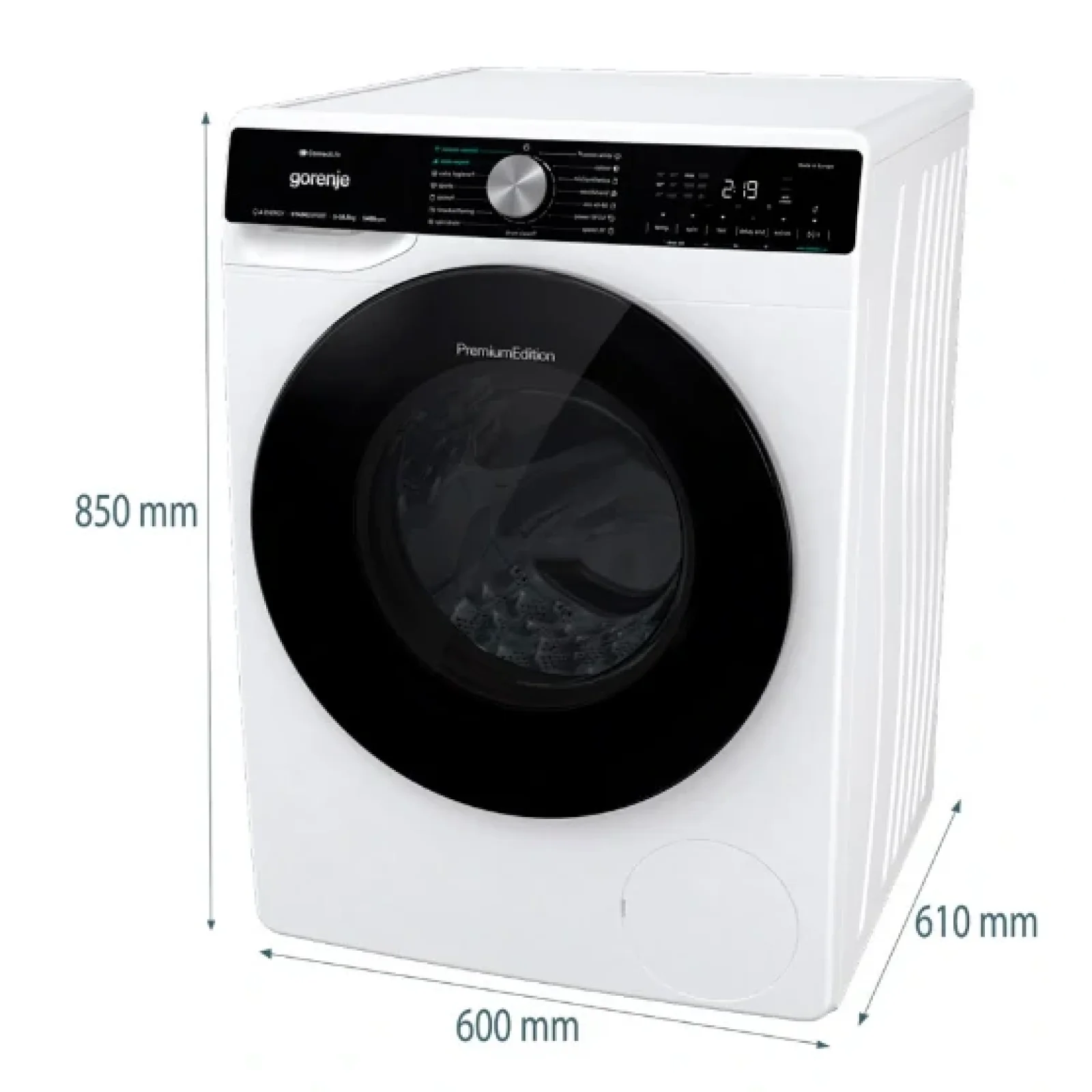 Стиральная машина автоматическая Gorenje WNS14A4TWIFI/UA (PS22/4B148) UA