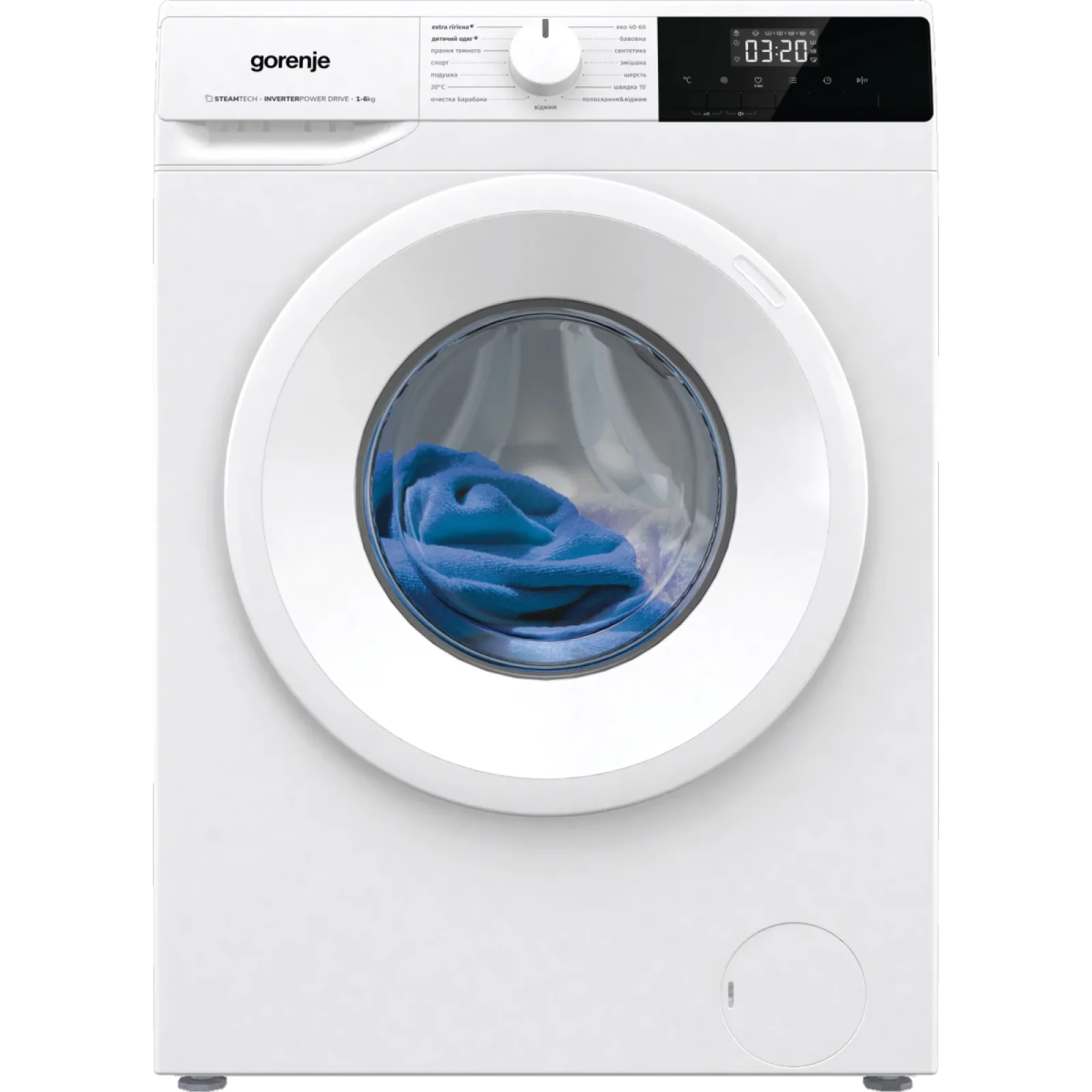 Пральна машина автоматична Gorenje WNHPI 62SCSIRV/UA (WFLP6012) UA