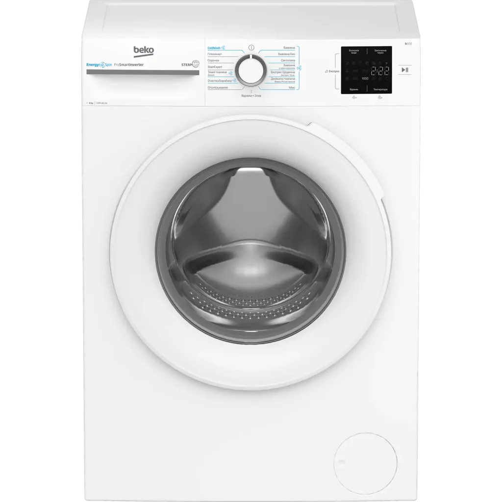 Пральна машина автоматична Beko BM1WFSU36243WW UA