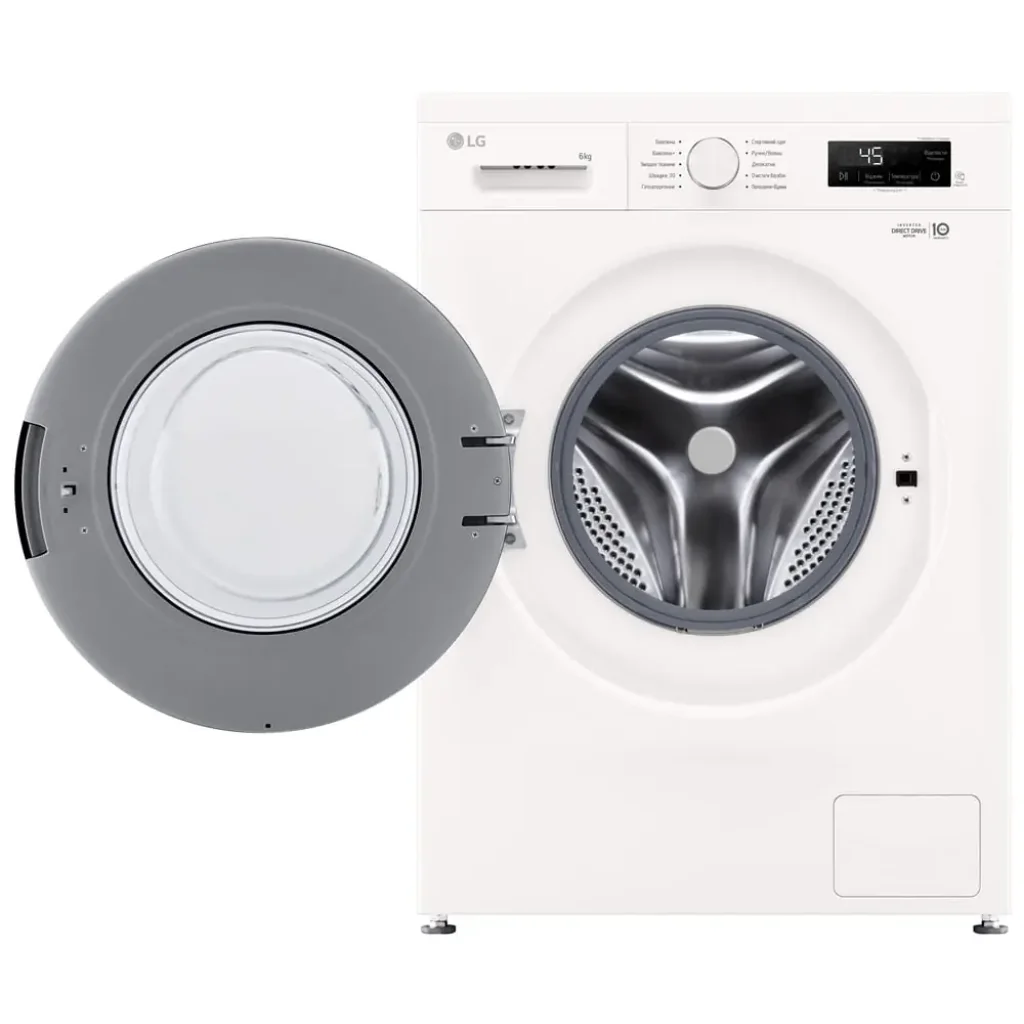 Пральна машина автоматична LG F2Y1NS3W UA